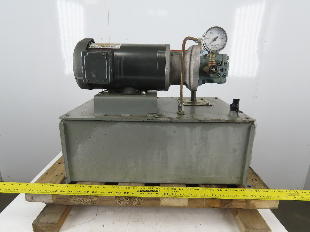 Graham T10L 1-1/2Hp 3Ph 230/460V 50 L Capacity Hydraulic Power Unit