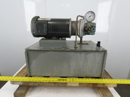 Graham T10L 1-1/2Hp 3Ph 230/460V 50 L Capacity Hydraulic Power Unit
