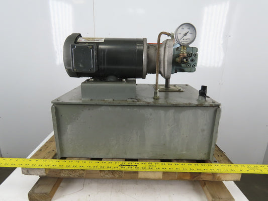 Graham T10L 1-1/2Hp 3Ph 230/460V 50 L Capacity Hydraulic Power Unit
