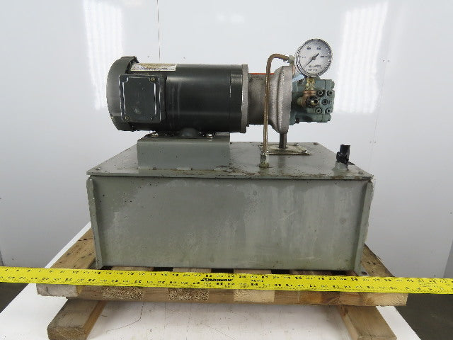 Graham T10L 1-1/2Hp 3Ph 230/460V 50 L Capacity Hydraulic Power Unit