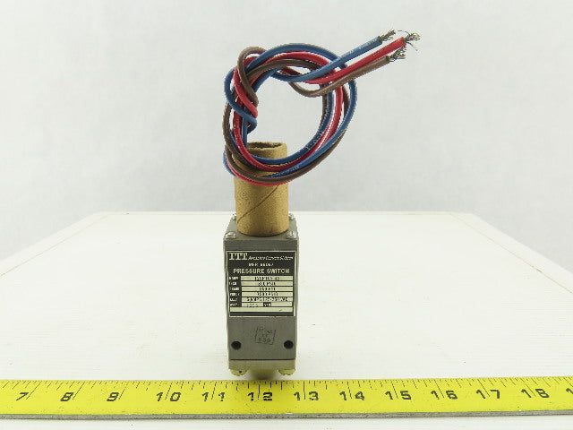 ITT 125P1C3-42 125/250VAC Pressure Switch