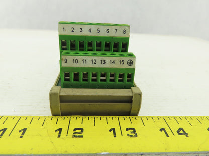Altech 1.315/F Terminal Block Circuit Adapter DB15 Sub Miniature Connector