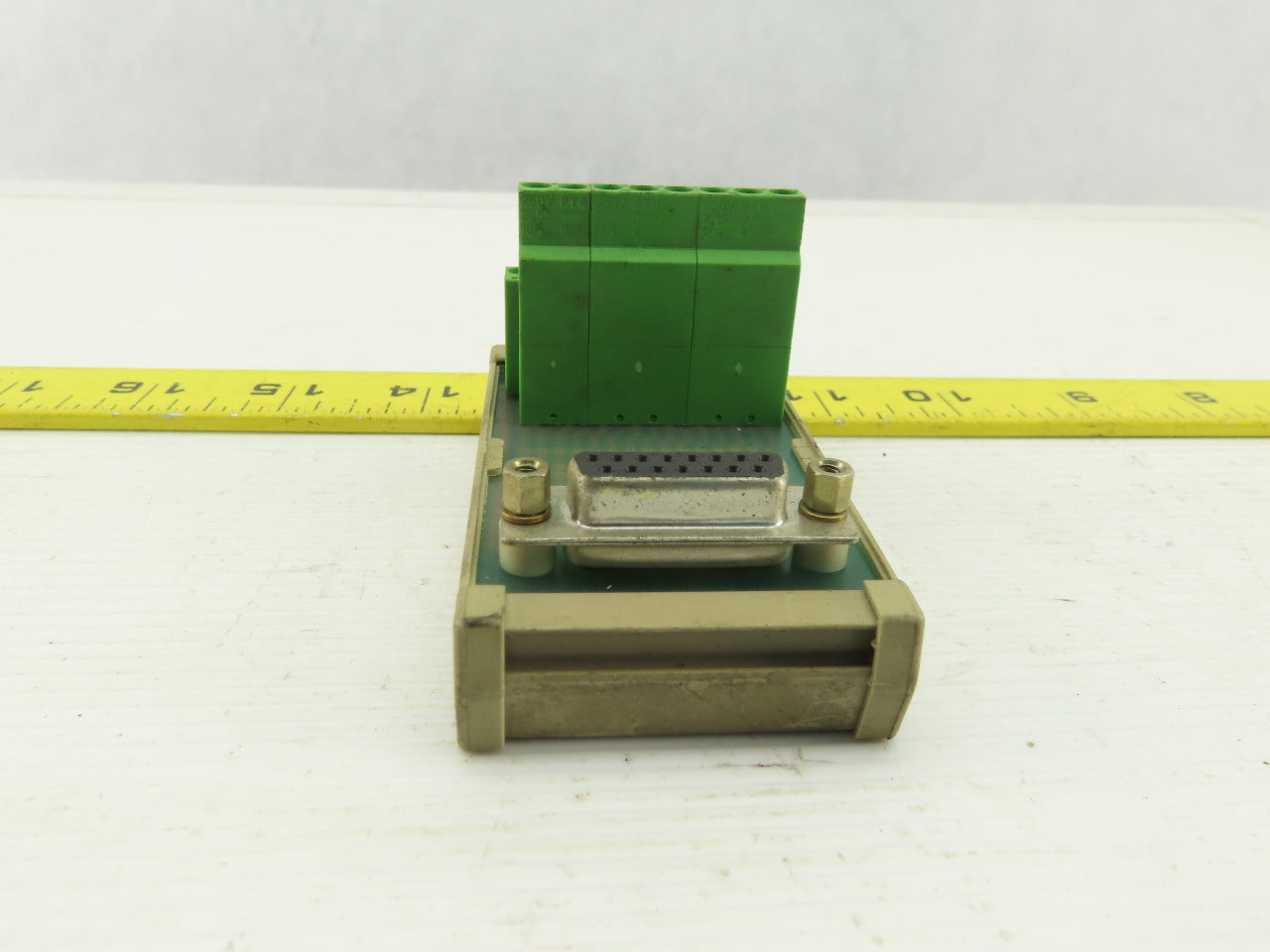 Altech 1.315/F Terminal Block Circuit Adapter DB15 Sub Miniature Connector