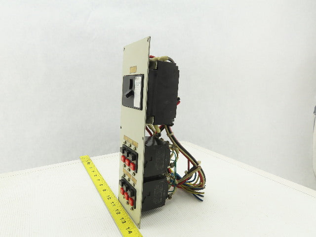 Fuji NRAB 111X EA33M 24A Circuit Breaker Main 5-15A Secondary Breaker Panel
