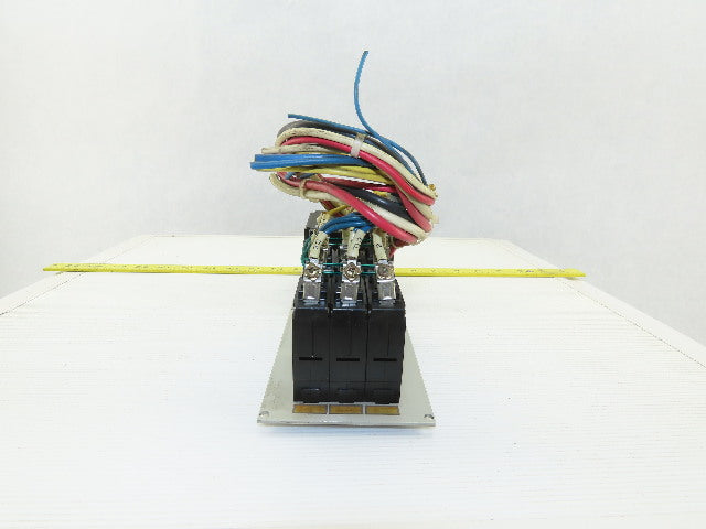 Fuji NRAB 111X EA33M 24A Circuit Breaker Main 5-15A Secondary Breaker Panel