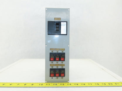 Fuji NRAB 111X EA33M 24A Circuit Breaker Main 5-15A Secondary Breaker Panel