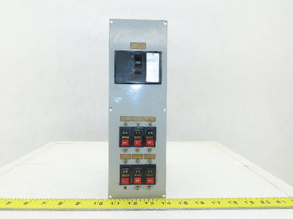 Fuji NRAB 111X EA33M 24A Circuit Breaker Main 5-15A Secondary Breaker Panel