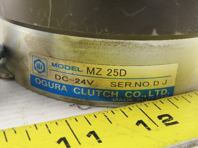 Ogura MZ25D 24VDC Mechanical Electromagnetic Clutch 40mm Bore