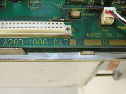 Fanuc A20B-1006-0472/02A Servo Circuit Board Heat Sink Needs Repaired Parts