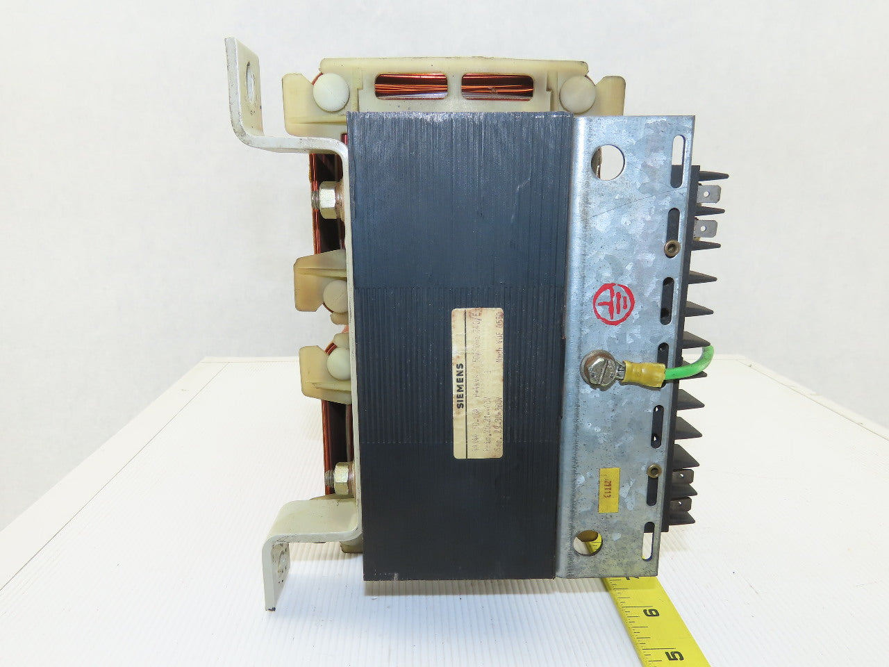 Siemens 4AN44 50-10A 460V Primary 380V Secondary 4 kVa Reactor Transformer