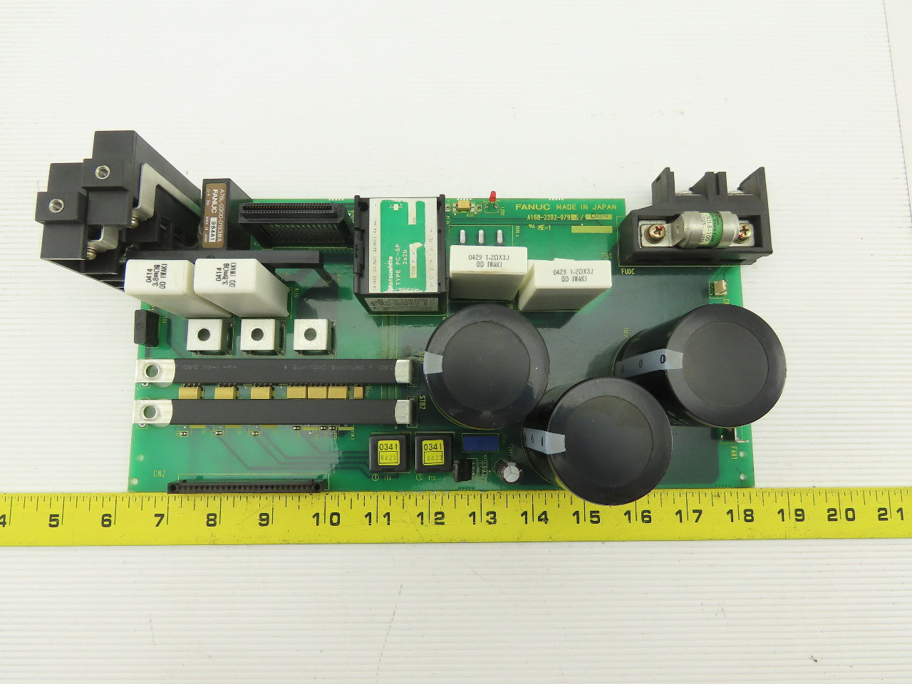 Fanuc A16B-2202-0790/04B Servo Amplifier Control Circuit Board