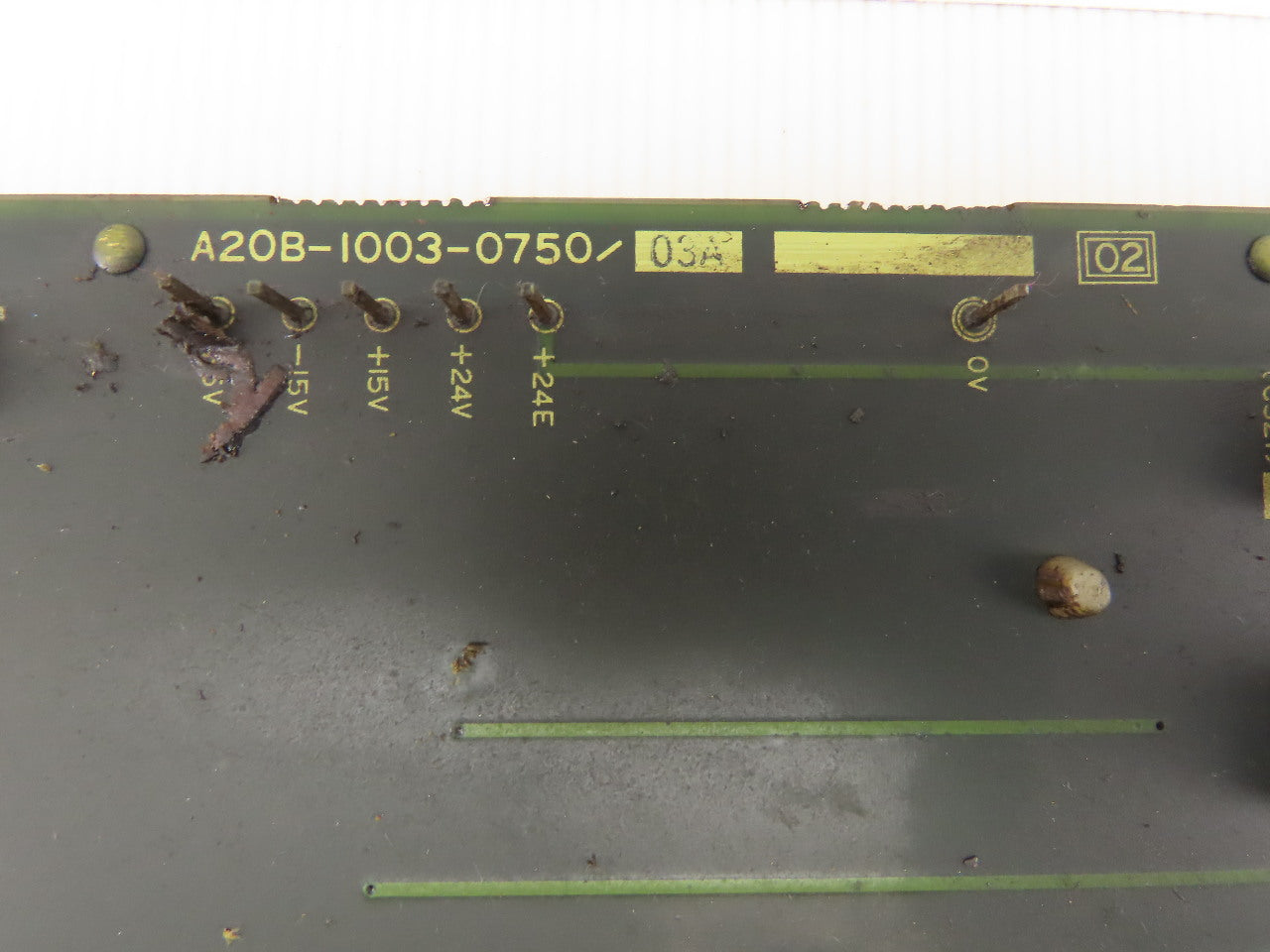 Fanuc A20B-1003-0750/03A Circuit Board Chassis Back Plane Motherboard