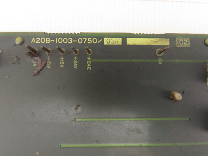 Fanuc A20B-1003-0750/03A Circuit Board Chassis Back Plane Motherboard