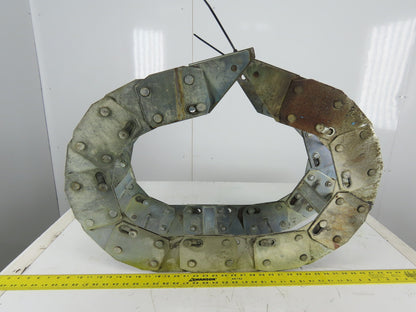 6-1/2" x 4"  Cable Hose Carrier Drag Chain Energy Chain 80"