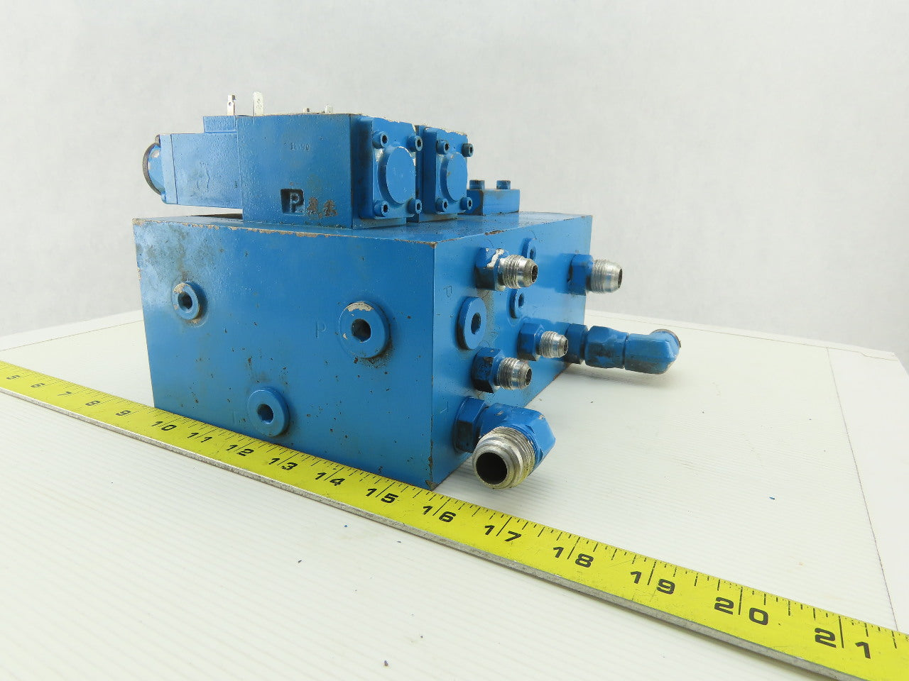 Rexroth 4WE6D51/AW120-60NZ45V 4/2 Position 2 Valve Bank Manifold Assembly