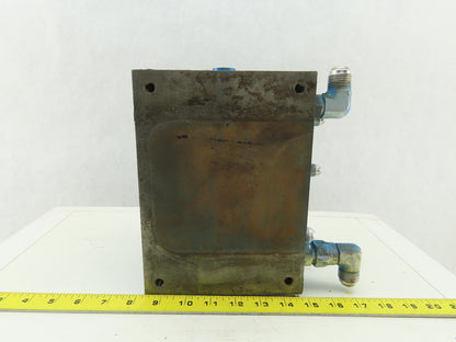 Rexroth 4WE6D51/AW120-60NZ45V 4/2 Position 2 Valve Bank Manifold Assembly
