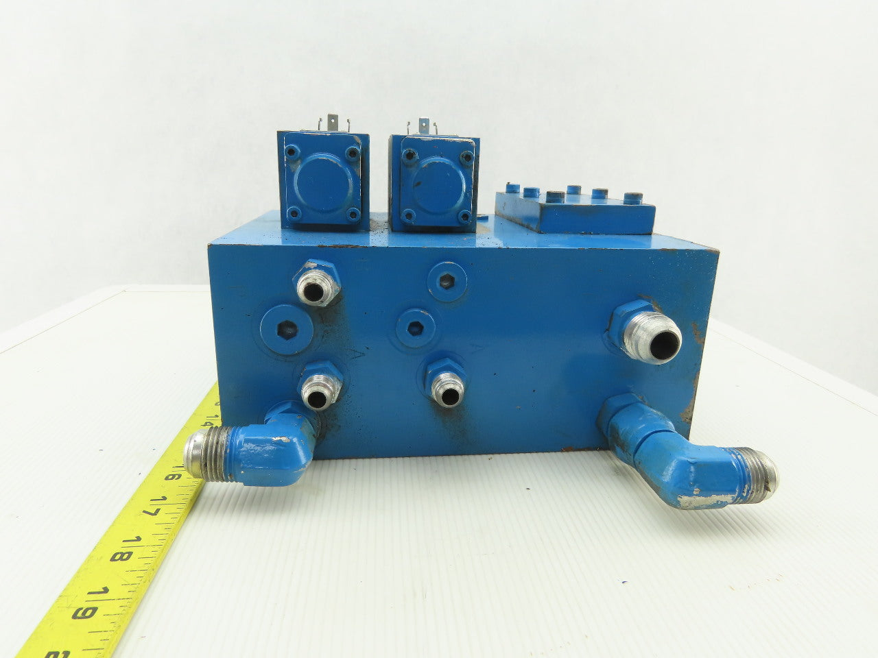 Rexroth 4WE6D51/AW120-60NZ45V 4/2 Position 2 Valve Bank Manifold Assembly