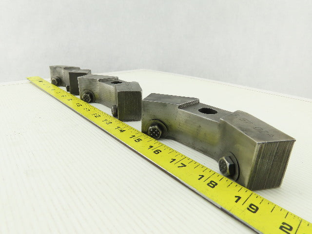 Custom 5.57" Diameter OD Round Stock Lathe 3 Piece Jaw For 8" Chuck