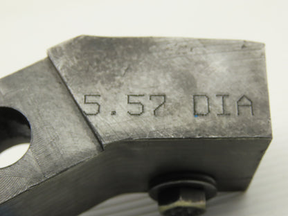 Custom 5.57" Diameter OD Round Stock Lathe 3 Piece Jaw For 8" Chuck