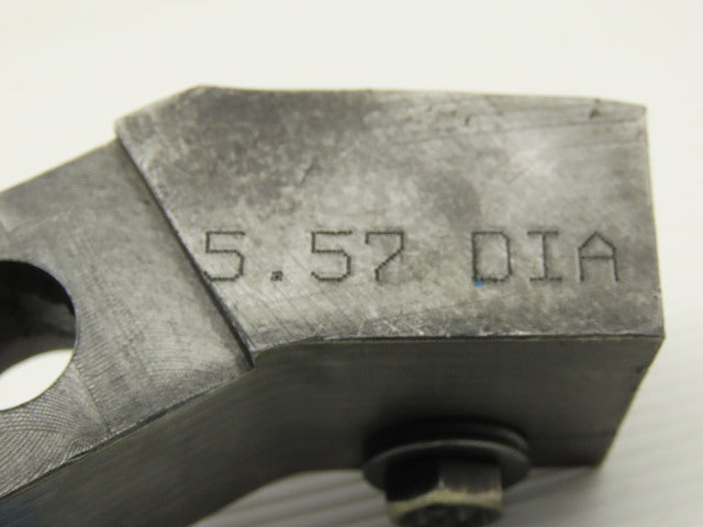 Custom 5.57" Diameter OD Round Stock Lathe 3 Piece Jaw For 8" Chuck