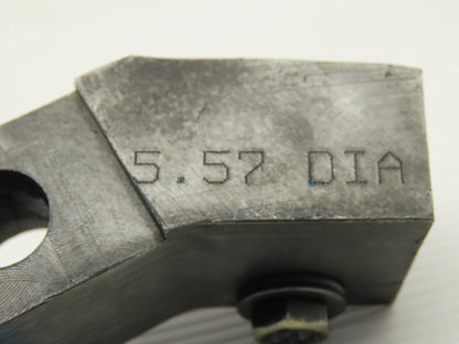 Custom 5.57" Diameter OD Round Stock Lathe 3 Piece Jaw For 8" Chuck