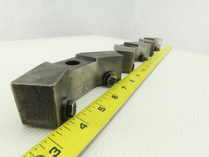 Custom 5.57" Diameter OD Round Stock Lathe 3 Piece Jaw For 8" Chuck