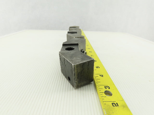 Custom 5.57" Diameter OD Round Stock Lathe 3 Piece Jaw For 8" Chuck