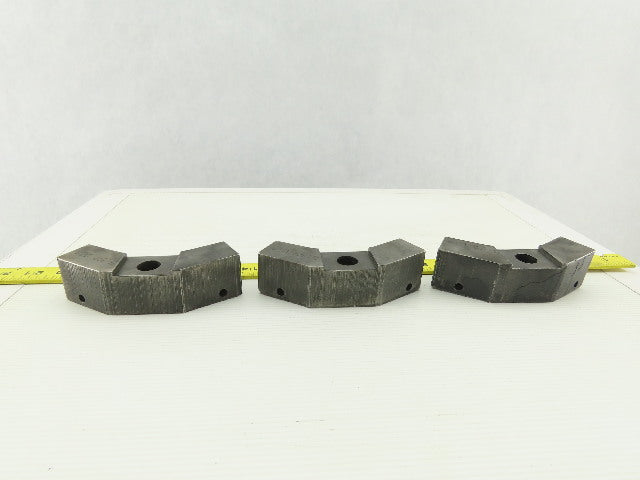 Custom 5.57" Diameter OD Round Stock Lathe 3 Piece Jaw For 8" Chuck