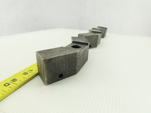 Custom 5.57" Diameter OD Round Stock Lathe 3 Piece Jaw For 8" Chuck