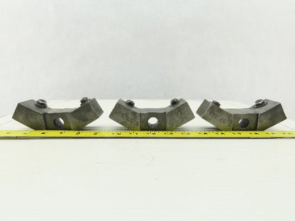 Custom 5.57" Diameter OD Round Stock Lathe 3 Piece Jaw For 8" Chuck