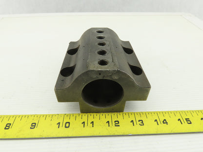 Lathe Tool Holder Block 40mm Bore 48mm Key 4" OAL