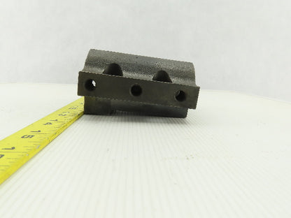 Lathe Tool Holder Block 40mm Bore 48mm Key 4" OAL