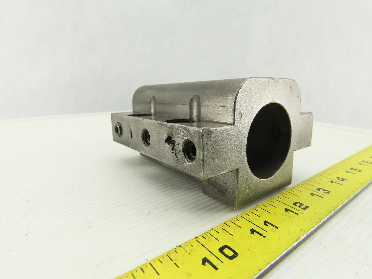 Lathe Tool Holder Block 40mm Bore 48mm Key 4" OAL