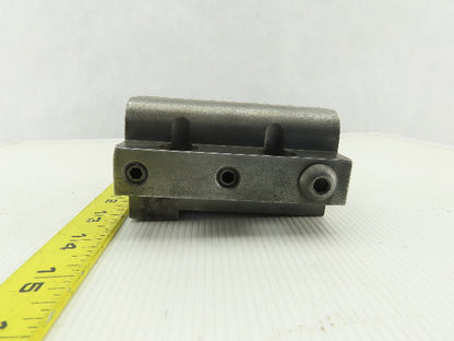 Lathe Tool Holder Block 40mm Bore 48mm Key 4" OAL
