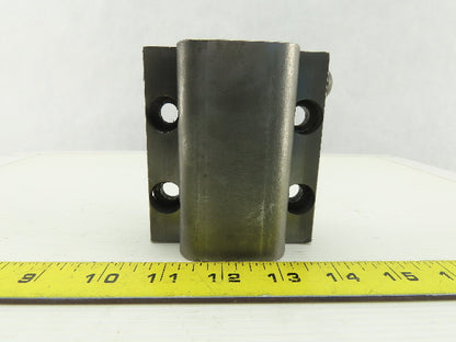 Lathe Tool Holder Block 40mm Bore 48mm Key 4" OAL