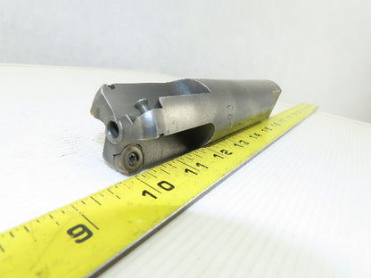 1-1/2" OD 3 Flute Indexing Button Insert End Mill 1-1/2" Shank