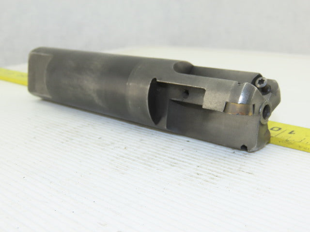 1-1/2" OD 3 Flute Indexing Button Insert End Mill 1-1/2" Shank