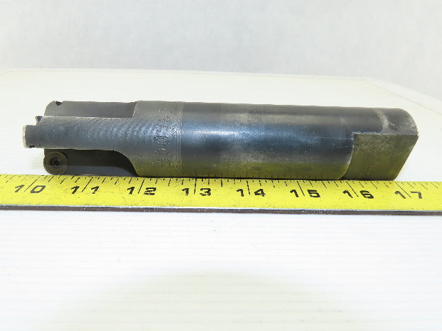 1-1/2" OD 3 Flute Indexing Button Insert End Mill 1-1/2" Shank