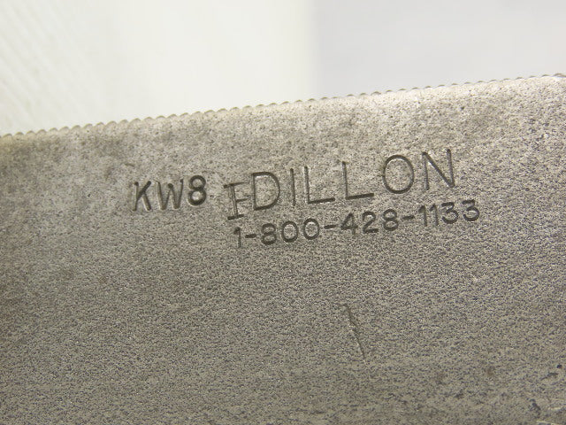 Dillon KW8 Serrated 1.5mm x 60° Soft Steel Lathe 8" Chuck Jaws Set of 3