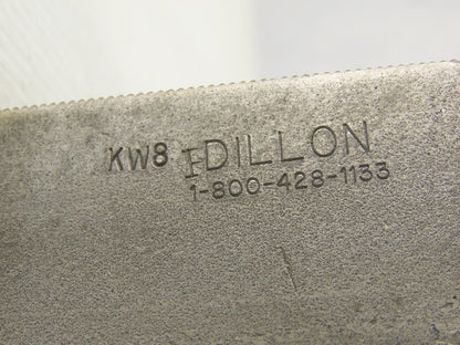 Dillon KW8 Serrated 1.5mm x 60° Soft Steel Lathe 8" Chuck Jaws Set of 3