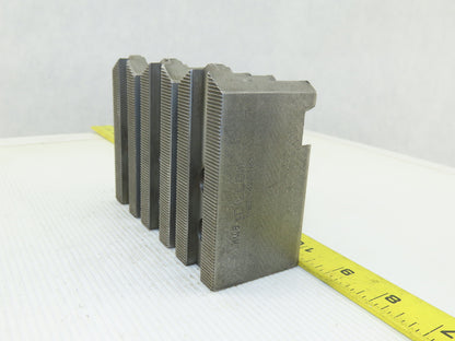 Dillon KW8 Serrated 1.5mm x 60° Soft Steel Lathe 8" Chuck Jaws Set of 3