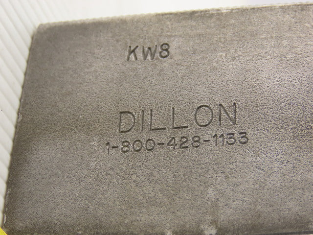 Dillon KW8 Serrated 1.5mm x 60° Soft Steel Lathe 8" Chuck Jaws Set of 3