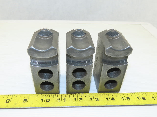 Dillon KW8 Serrated 1.5mm x 60° Soft Steel Lathe 8" Chuck Jaws Set of 3