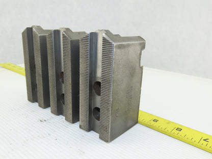 Dillon KW8 Serrated 1.5mm x 60° Soft Steel Lathe 8" Chuck Jaws Set of 3
