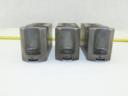 Dillon KW8 Serrated 1.5mm x 60° Soft Steel Lathe 8" Chuck Jaws Set of 3