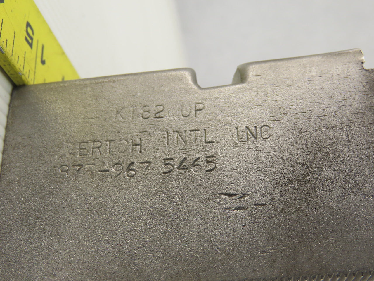 Vertech KT200P Serrated 1.5mm x 60° Soft Steel Lathe 8" Chuck Jaws Set of 3