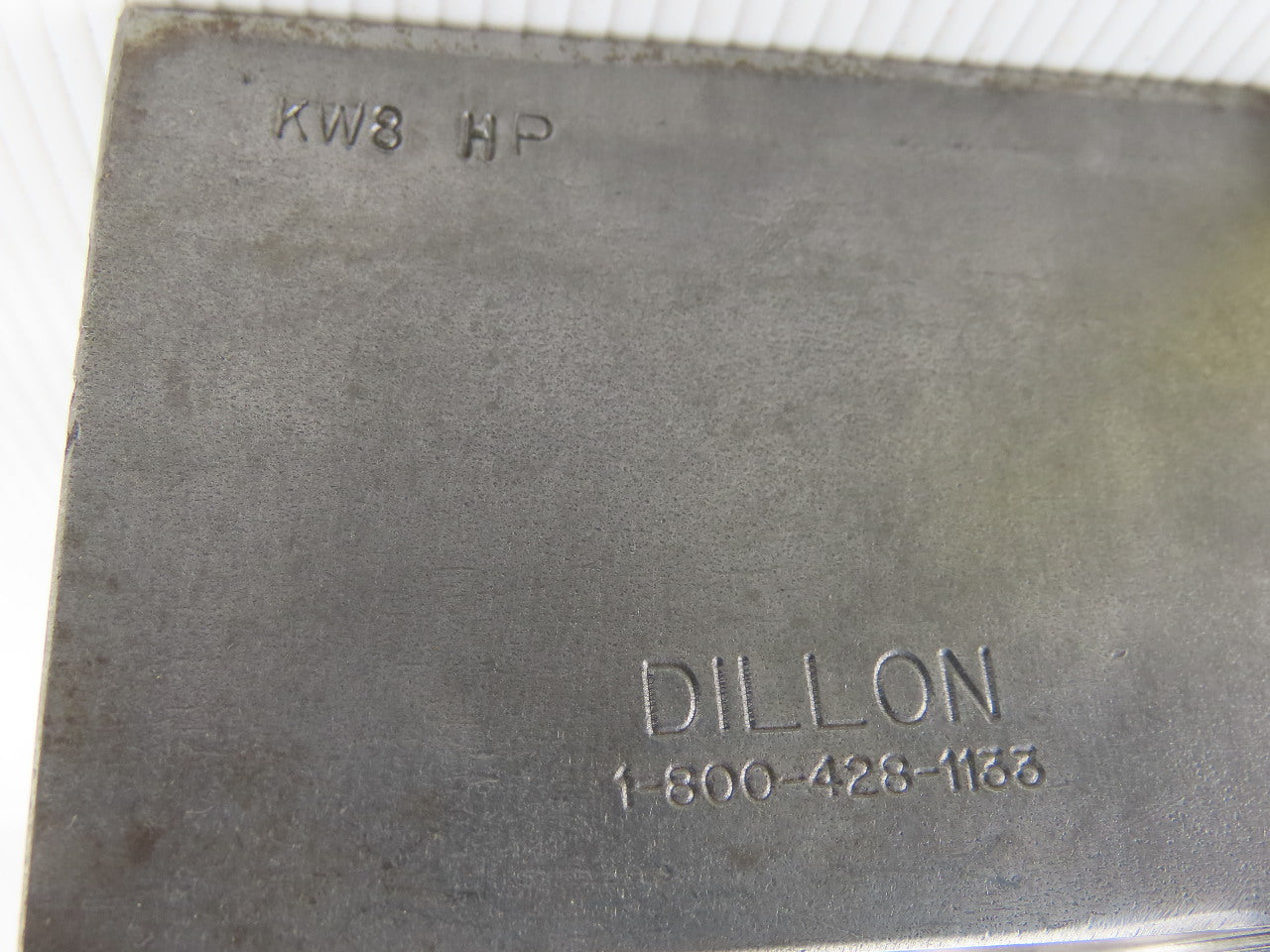 Dillon KW8HP ID Step Serrated 1.5mm x 60° Soft Steel Lathe 8" Chuck Jaw Set of 3