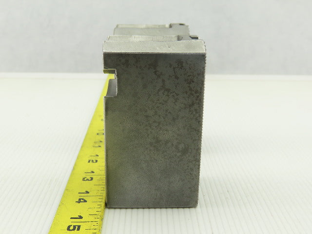 Dillon KW8 Serrated 1.5mm x 60° Soft Steel Lathe 8" Chuck Jaw Lot Of 2