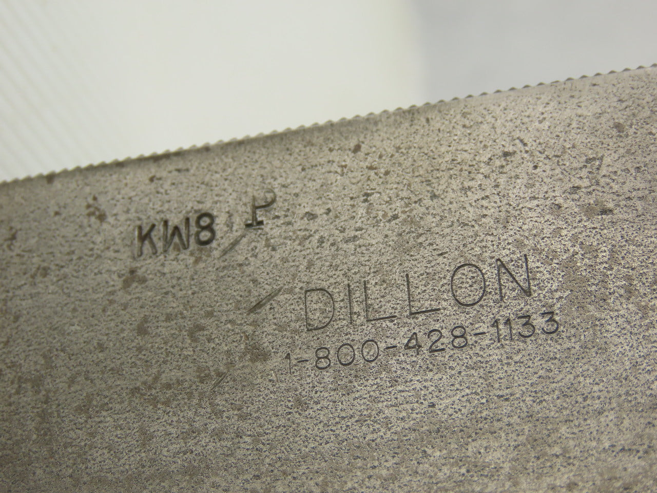 Dillon KW8 Serrated 1.5mm x 60° Soft Steel Lathe 8" Chuck Jaw Lot Of 2