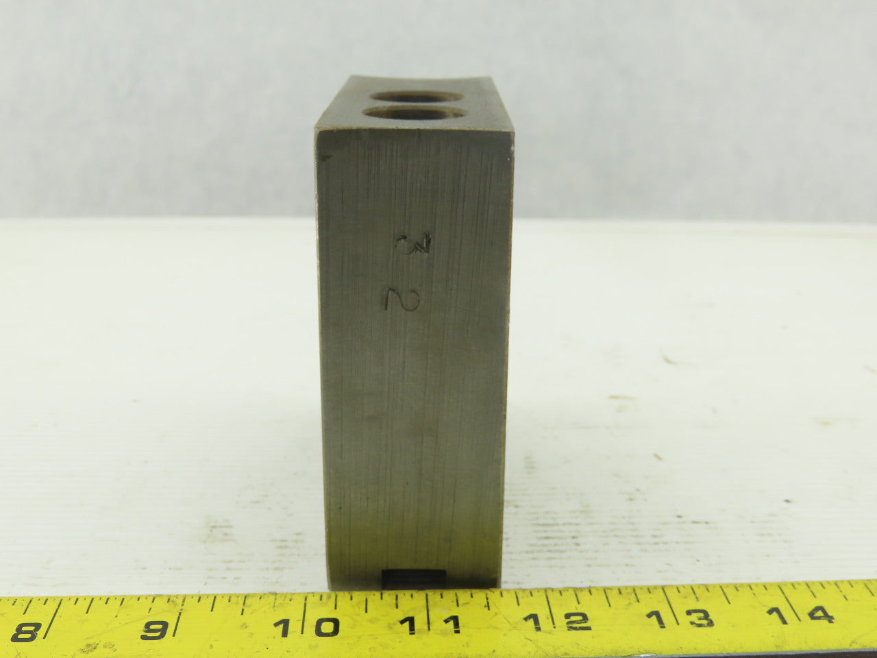 Dillon KW8HP Serrated 1.5mm x 60° Soft Steel Lathe 8" Chuck Jaw Lot Of 2
